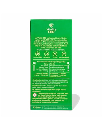 Vitality CBD Dual Applicator 2400mg Berry