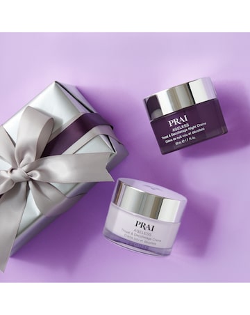 PRAI Ageless Throat & Decolletage Night & Day Duo