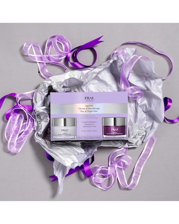 PRAI Ageless Throat & Decolletage Night & Day Duo