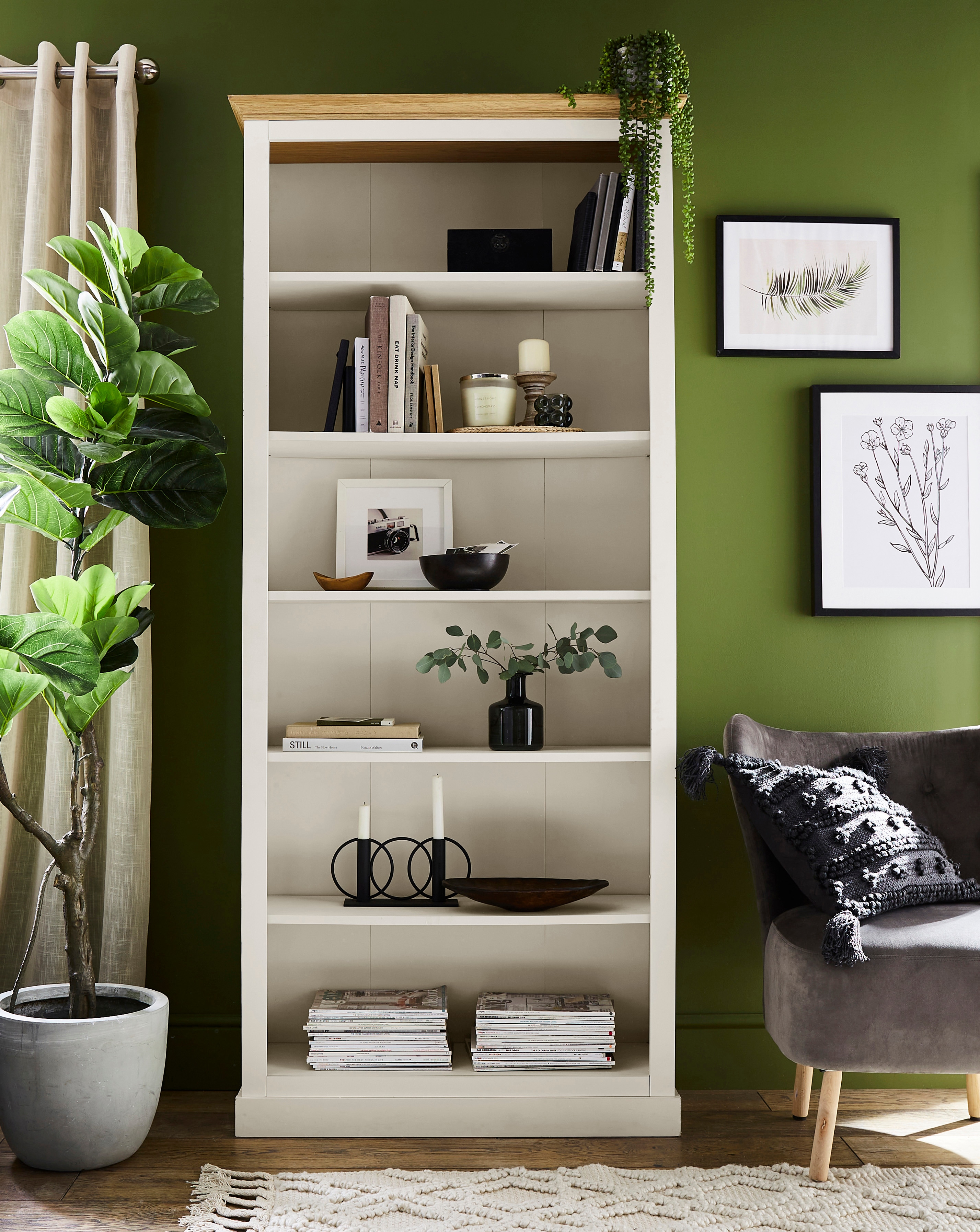 Julipa Ashford Large Bookcase