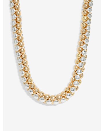 Mood Chunky 2 Tone Short Necklace