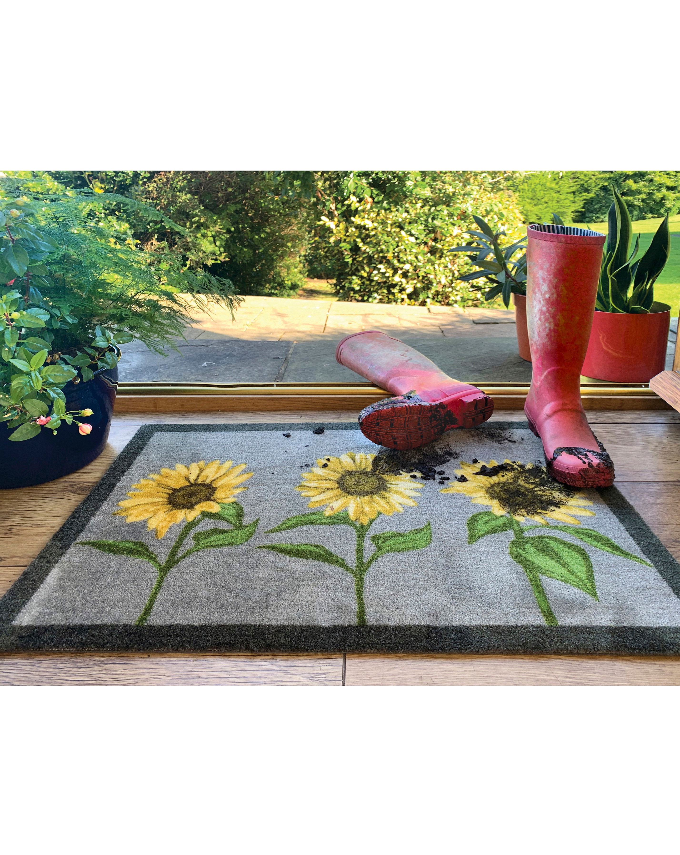 Sunflower Doormat