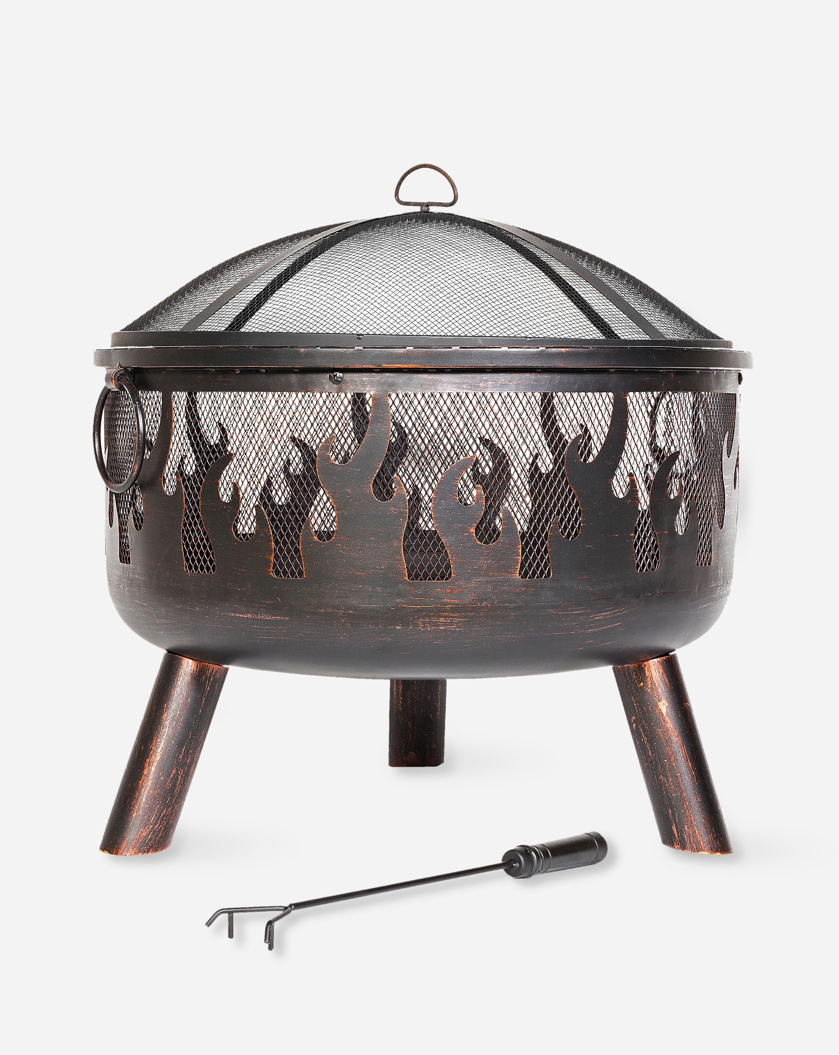La Hacienda Wildfire Deep Bowl Firepit