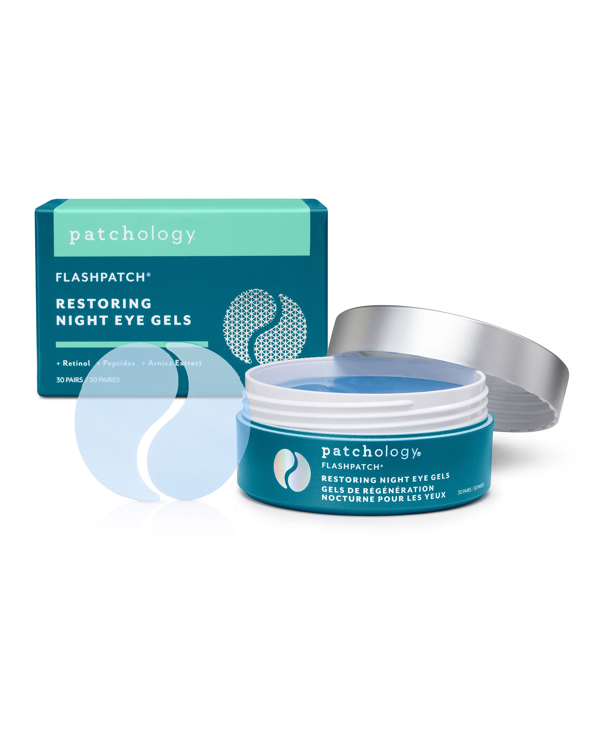 Patchology FlashPatch Night Eye Gels Jar