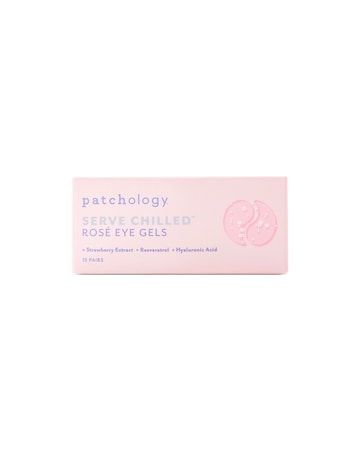 Patchology Serve Chilled Rose Eye Gels - 15 Pair Jar