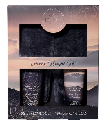 The Kind Edit Co. Skin Expert Slipper Set