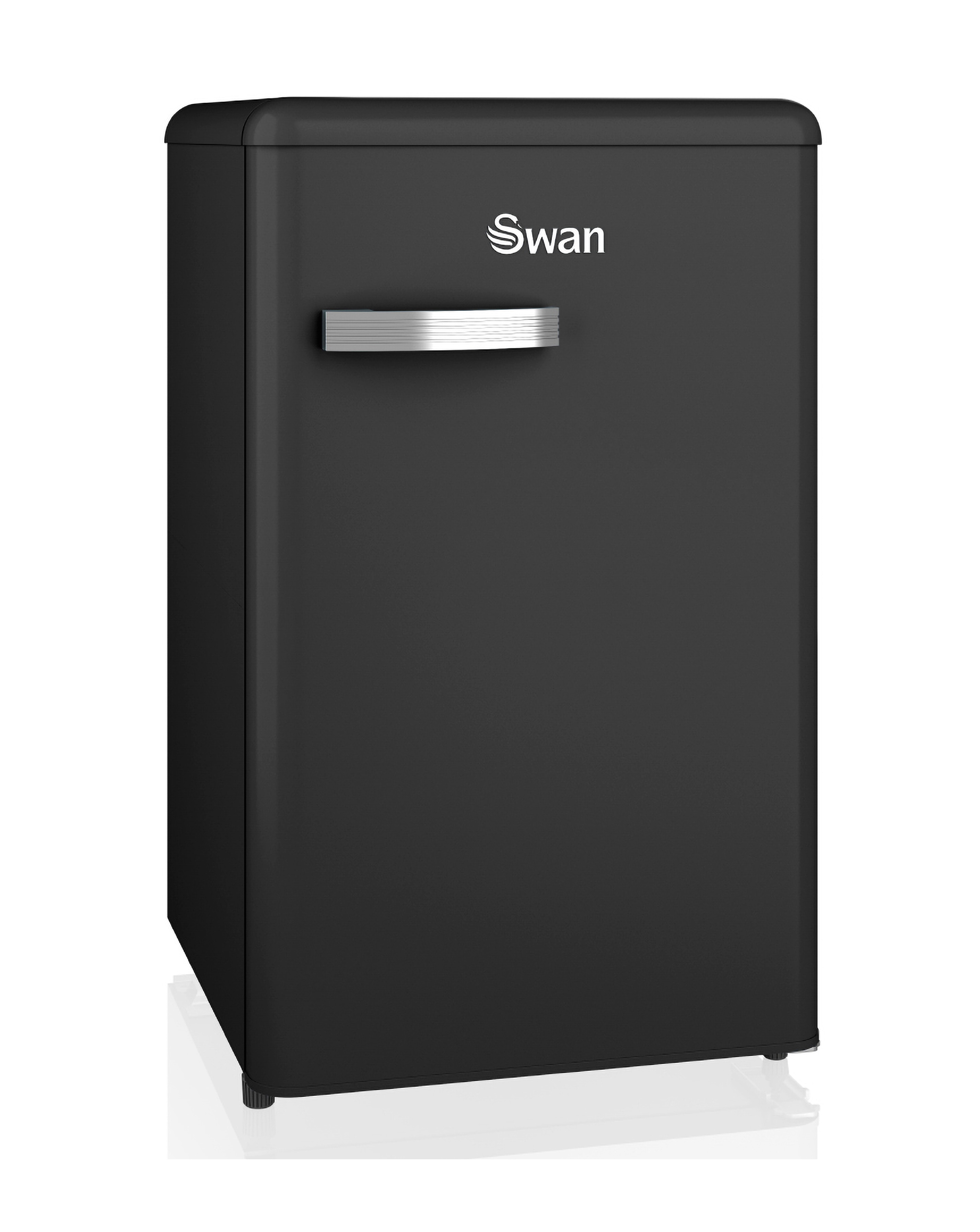 Swan Retro Under Counter Fridge Black