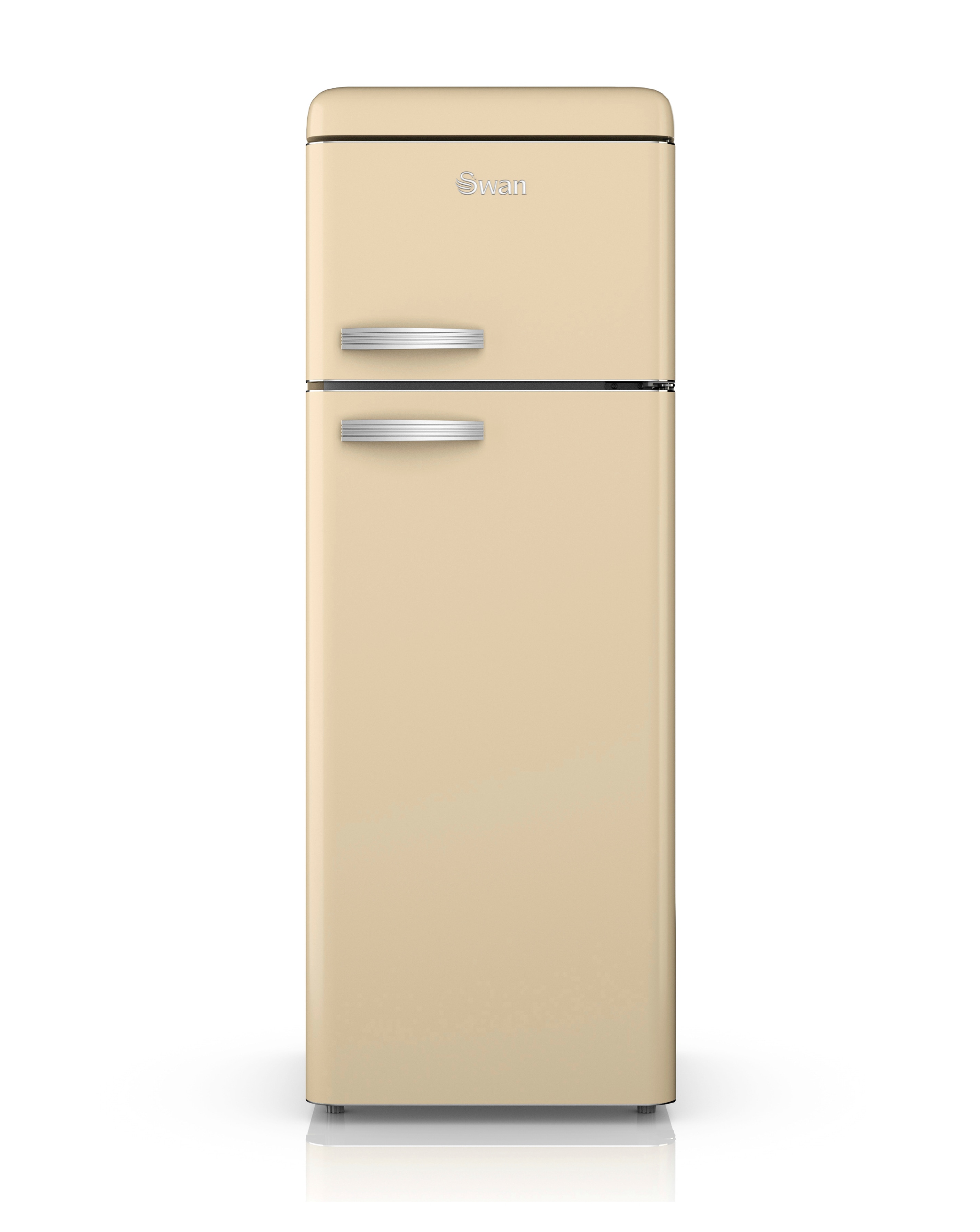 Swan Retro 30/70 Fridge Freezer - Cream