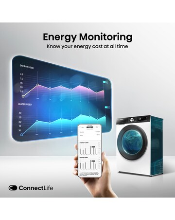 Hisense 3S Series DH3S902BW3 WiFi-enabled 9kg Heat Pump Tumble Dryer - White