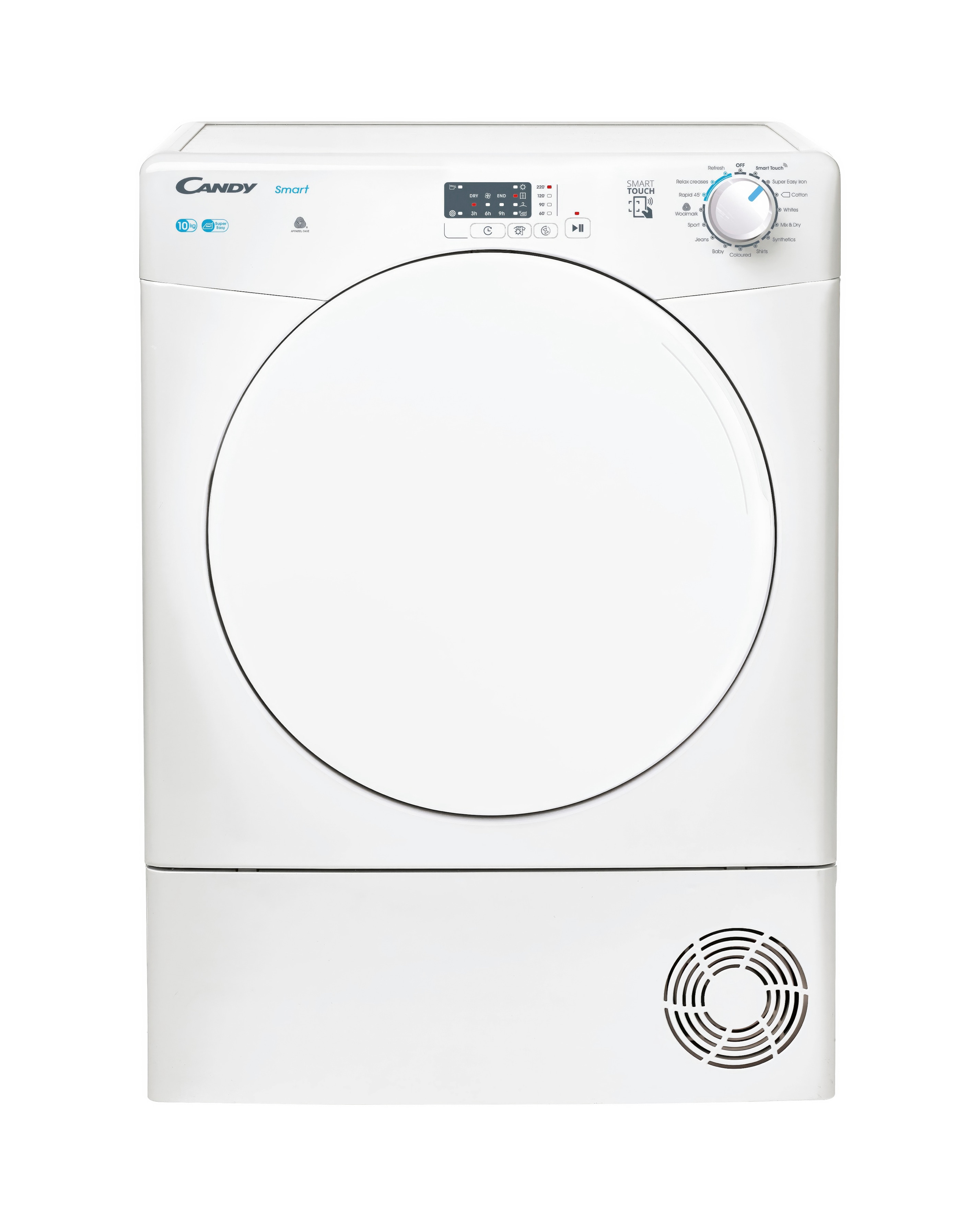 Candy CSE C10LF-80, 10kg, Dryer - White