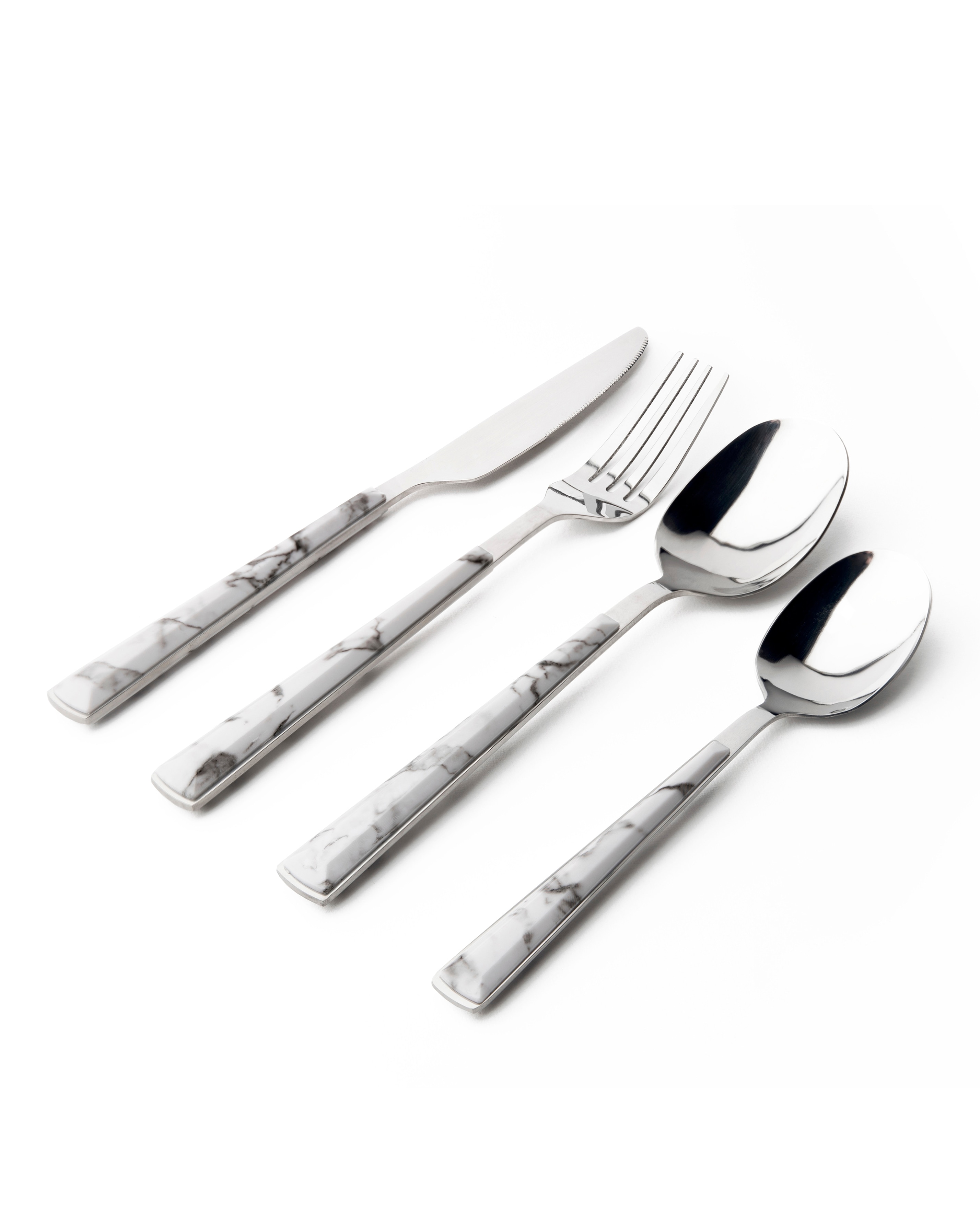 Marble 16 Piece Cutlery Set