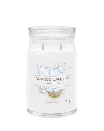 Yankee Candle Signature Large Jar Clean Cotton