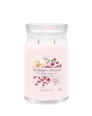 Yankee Candle Signature Large Jar Pink Cherry Vanilla