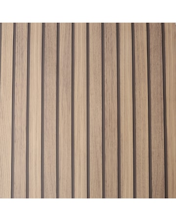 Fresco Natural Wooden Slats Wallpaper