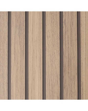 Fresco Natural Wooden Slats Wallpaper