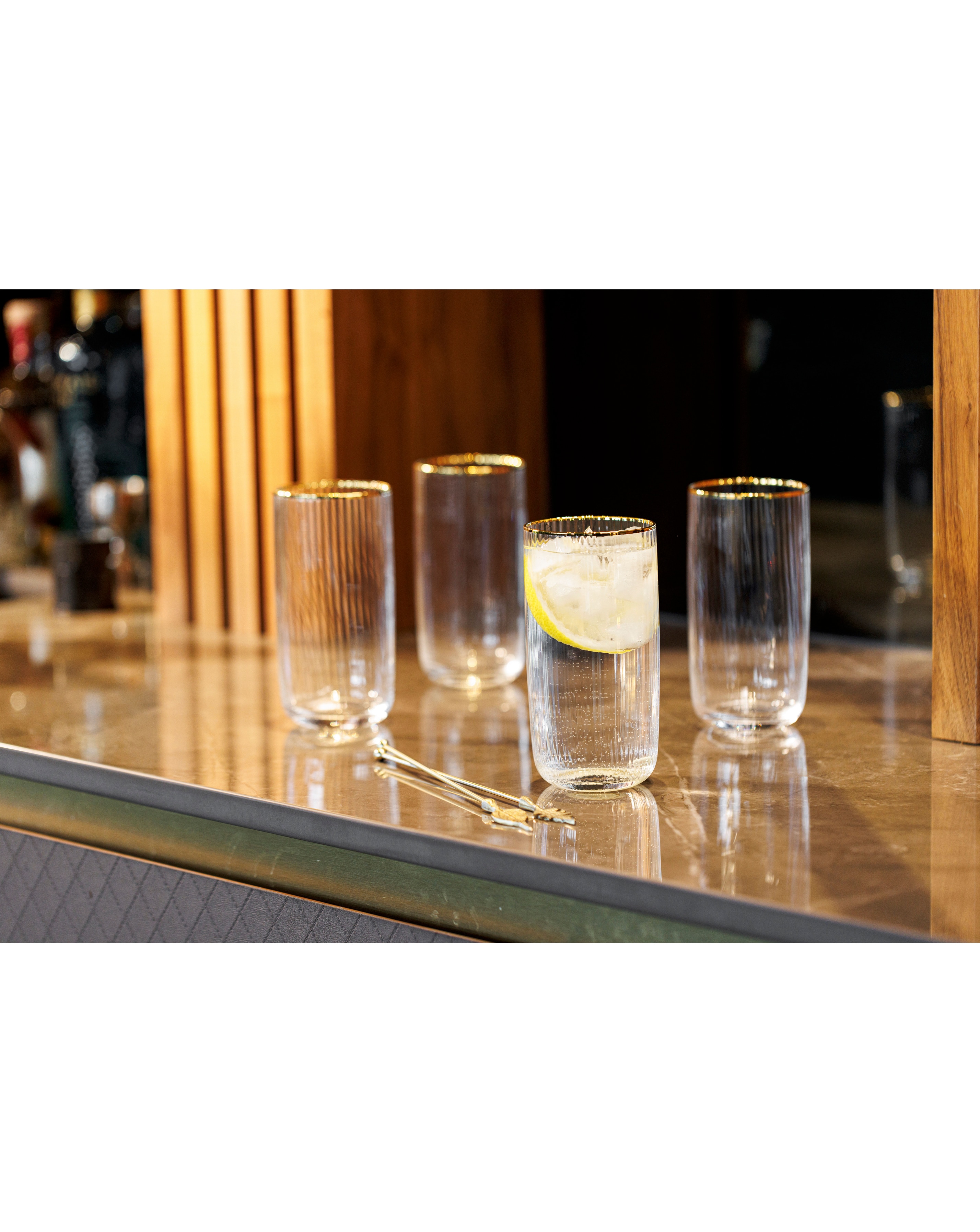 Mikasa Sorrento 4pc Highball Glasses
