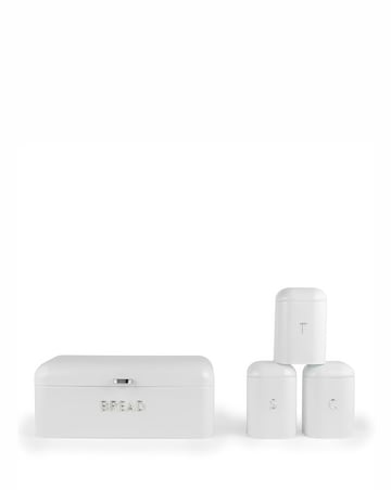 Salter Boston 4 Piece Bread Bin and Canister Set