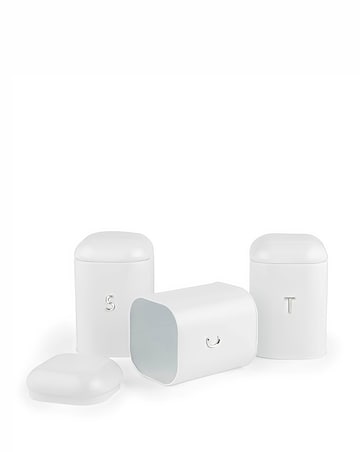 Salter Boston 4 Piece Bread Bin and Canister Set