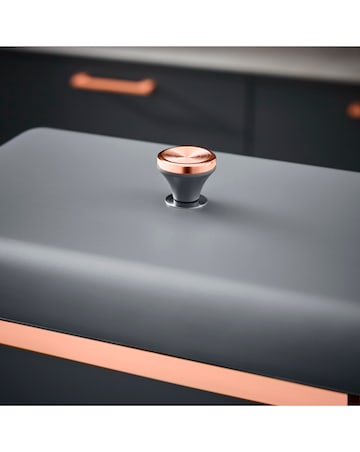 Tower Cavaletto 4 Piece Bread Bin and Canister Set Grey