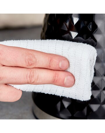 Tower Solitaire 4 Piece Bread Bin and Canister Set Black