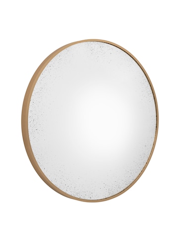 Gallery Yardley Convex Round Mirror Bronze 600mm