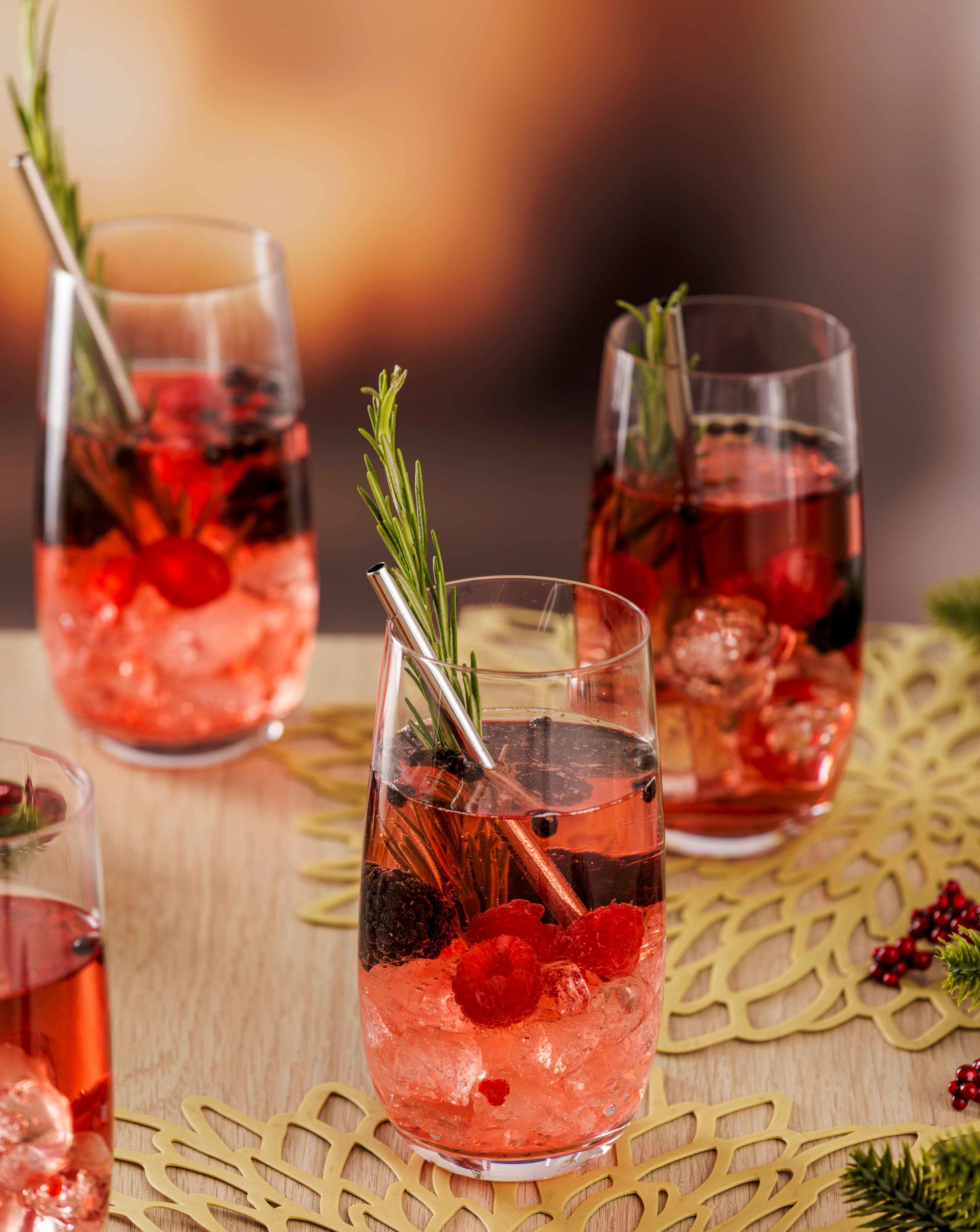 Ravenhead Kings Set of 4 Hi Ball Glasses