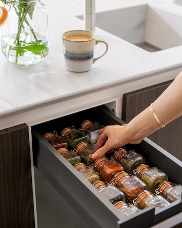 Kilner Set of 6 Square Spice Jars 70ml