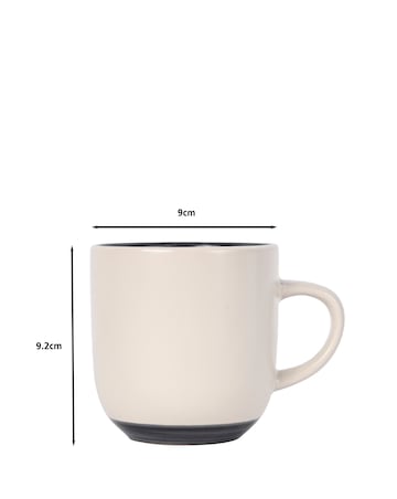 Waterside Brushed Monochrome 16 Piece Dinner Set