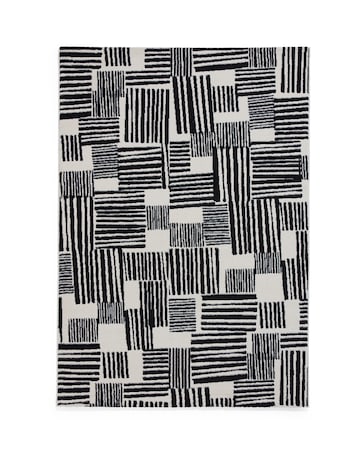 Catherine Lansfield Blocks Modern Abstract Rug