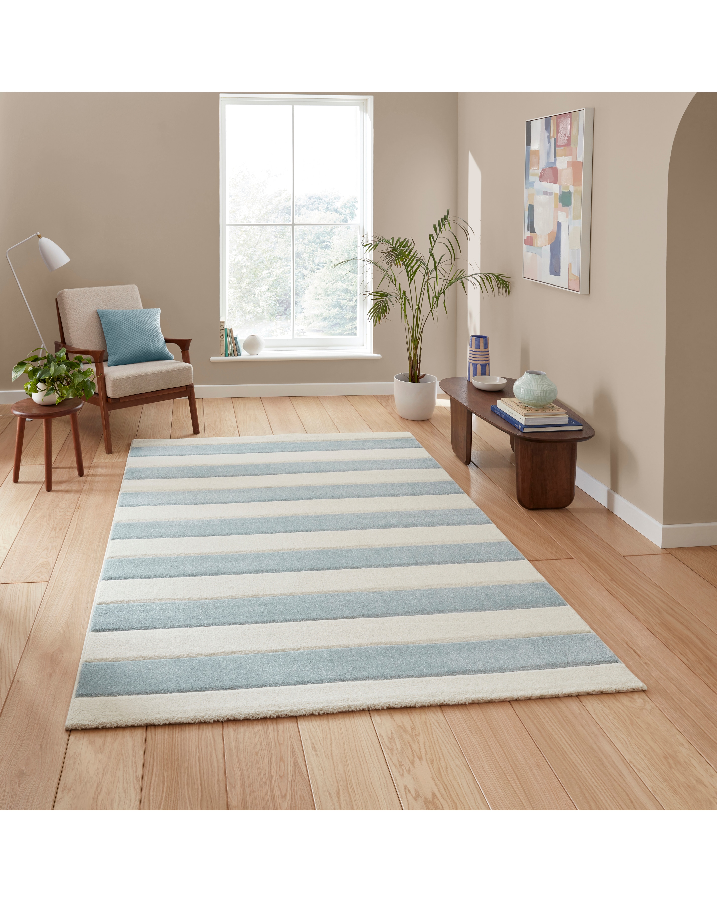 Catherine Lansfield Cove Stripe Rug
