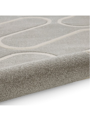 Catherine Lansfield Linear Curve Modern Geometric Rug