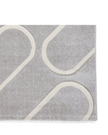 Catherine Lansfield Linear Curve Modern Geometric Rug