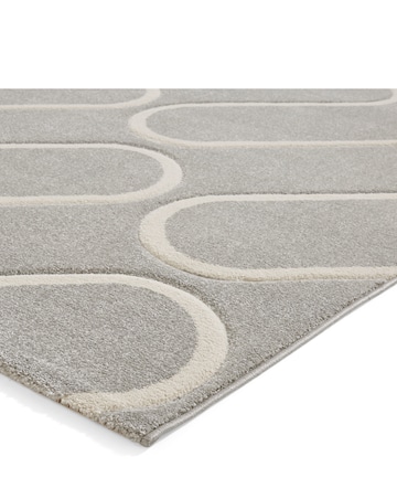 Catherine Lansfield Linear Curve Modern Geometric Rug