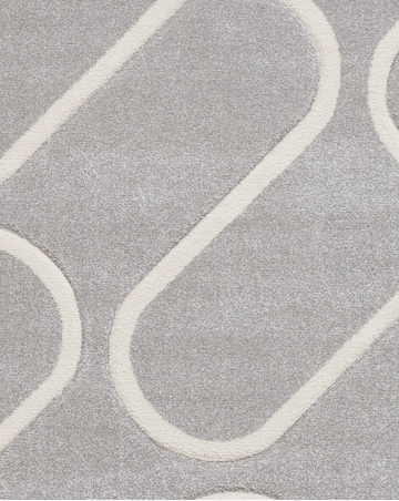 Catherine Lansfield Linear Curve Modern Geometric Rug