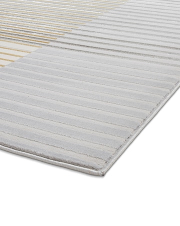 Think Rugs Apollo Modern Linear Rug - Blocks