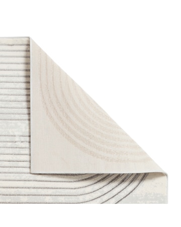 Think Rugs Apollo Modern Linear Rug - Swirl