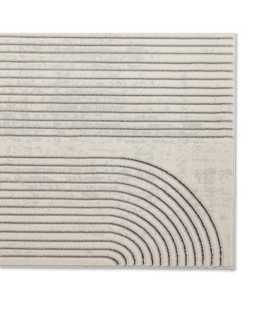 Think Rugs Apollo Modern Linear Rug - Swirl