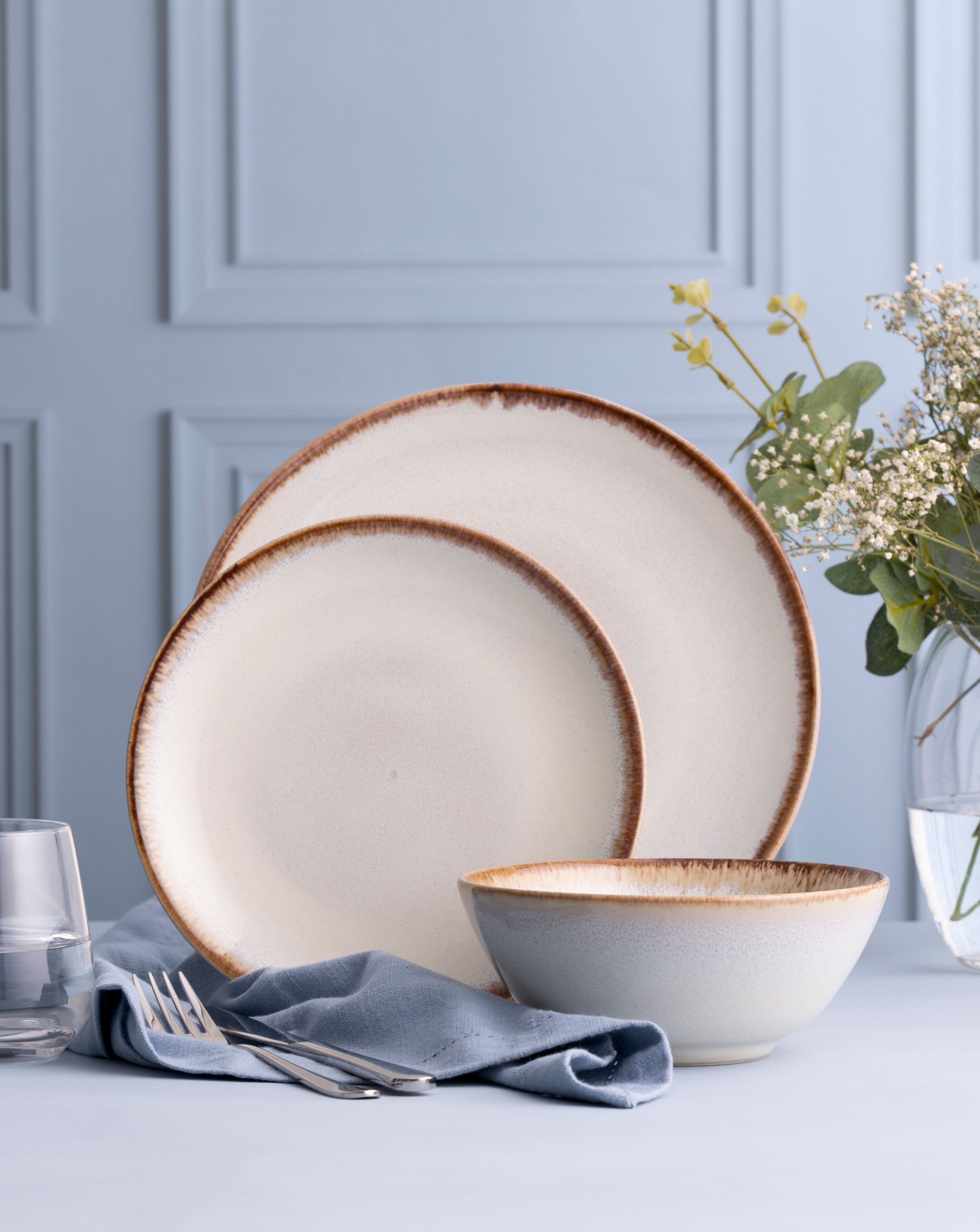 Mason Cash Reactive 12 Piece Dinner Set