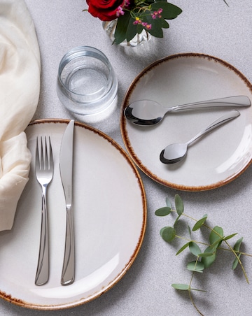 Mason Cash Cream Reactive Glaze 12 Piece Dinner Set