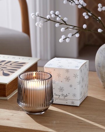 Starry Night Boxed Candle