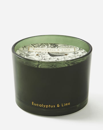Eucalyptus & Lime Glass Candle