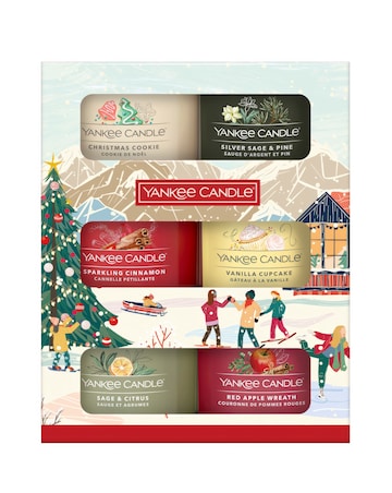 Yankee Candle Christmas Classics Giftset 6 Mini Votive