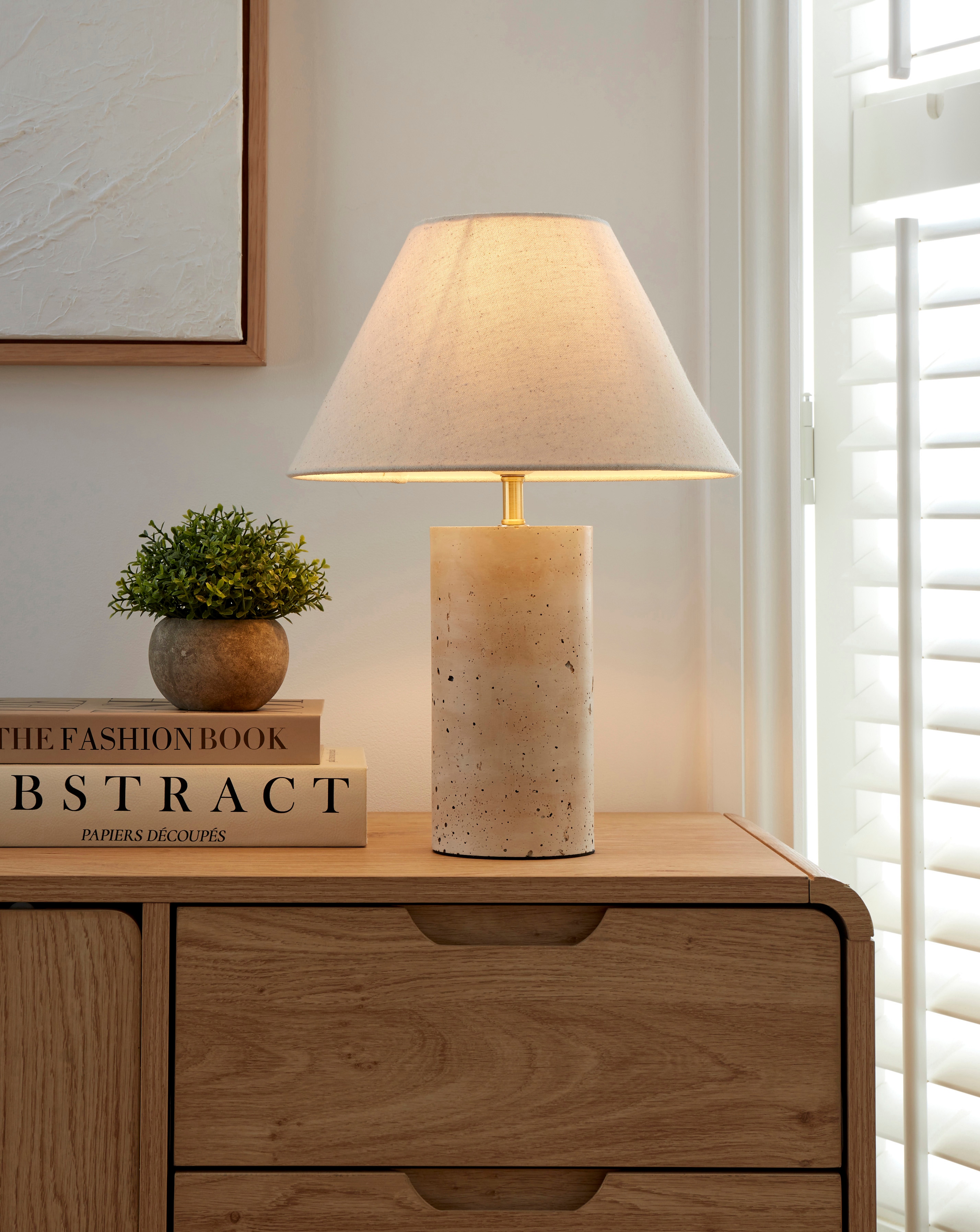 Hadley Textured Table Lamp