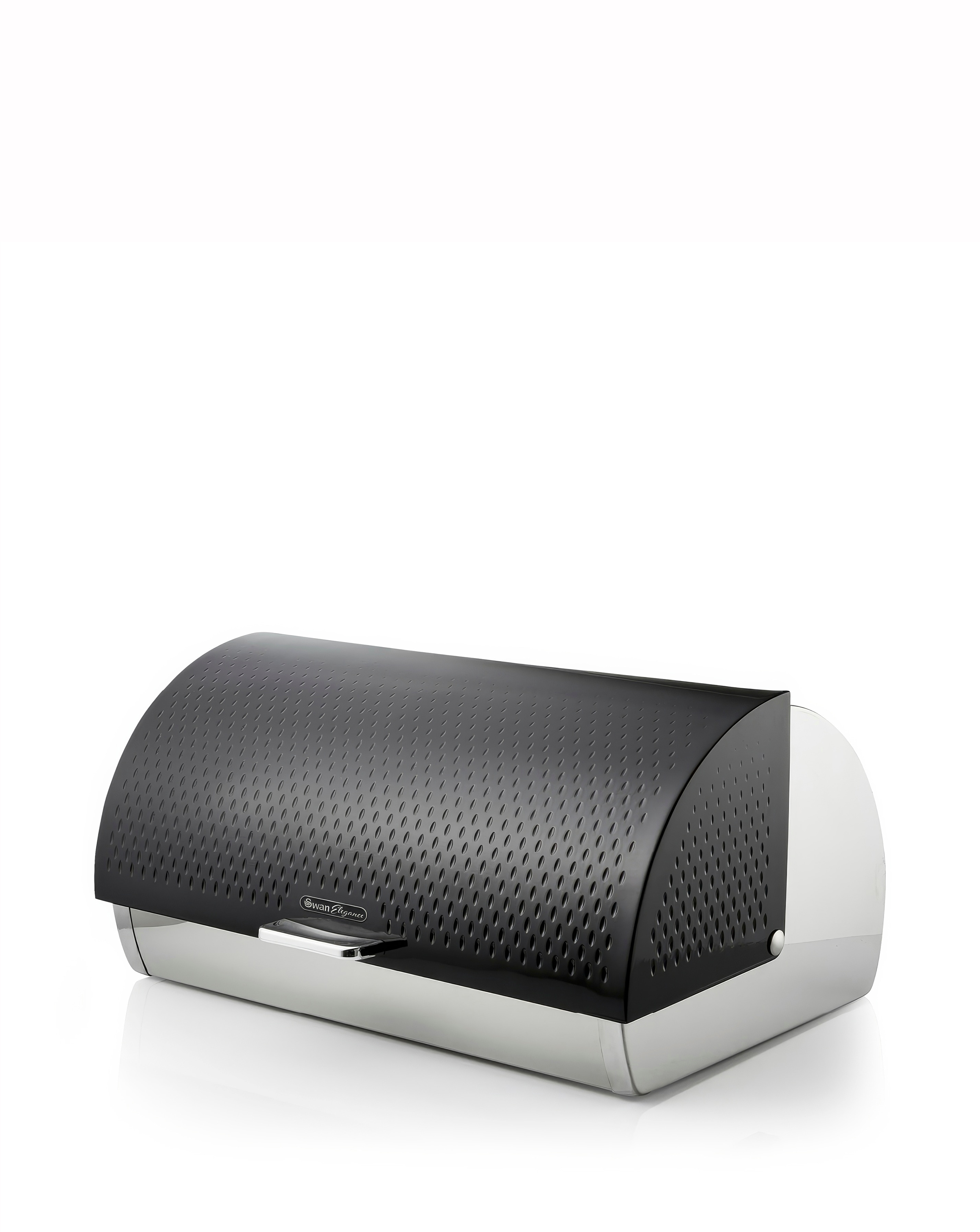 Swan Elegance Bread Bin - 14L Black