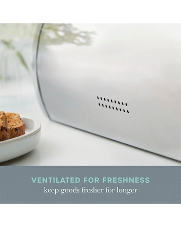 Swan Elegance Bread Bin - 14L - White