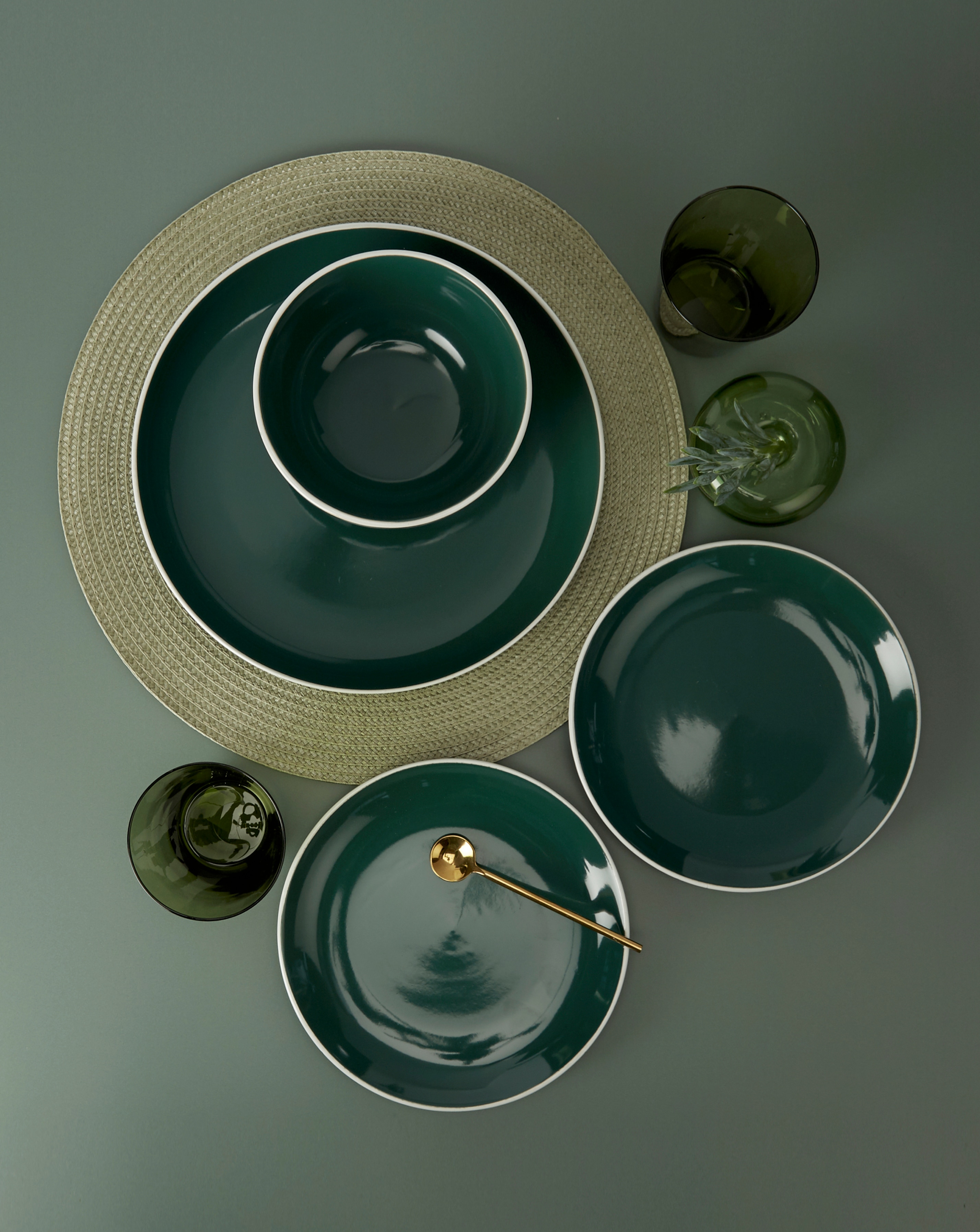 Waterside Halo 12 Piece Dinner Set