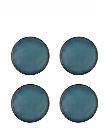 Mason Cash Blue Reactive Glaze Set of 4 Pasta Bowls