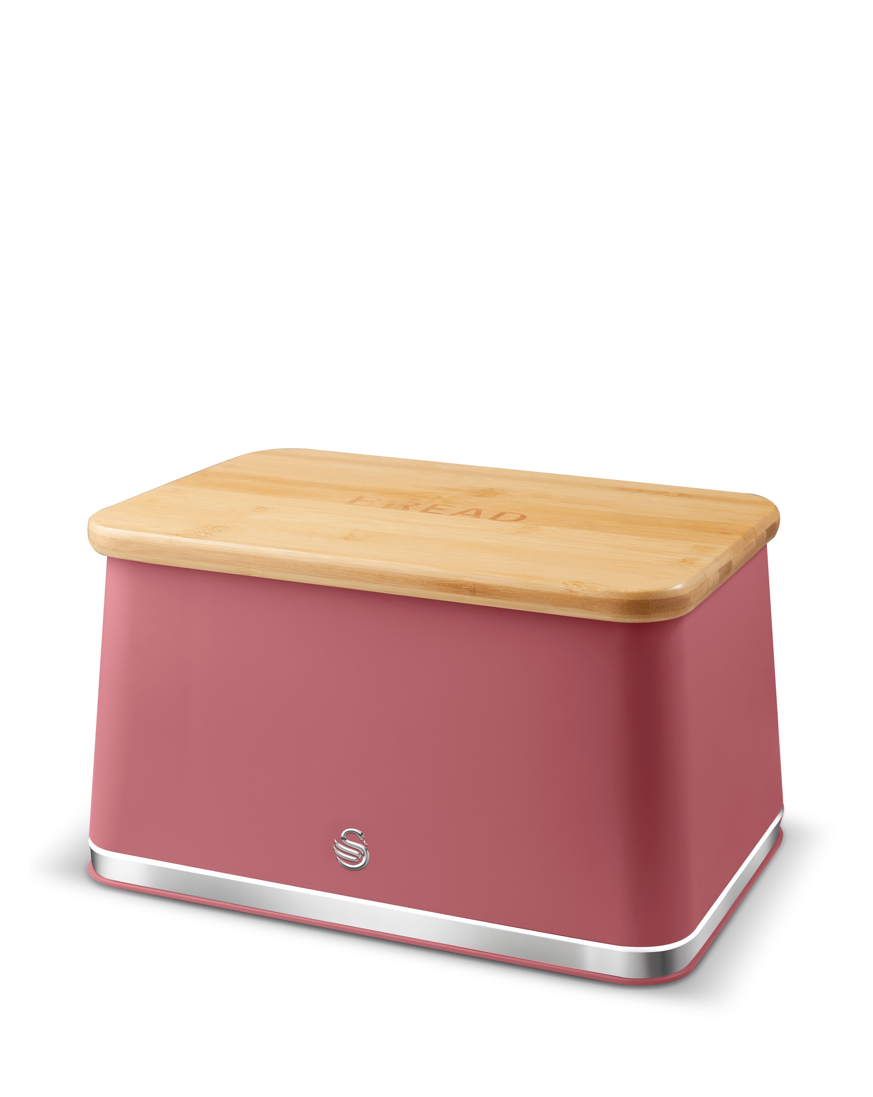 Swan Nordic Bread Bin Fuschia Rose