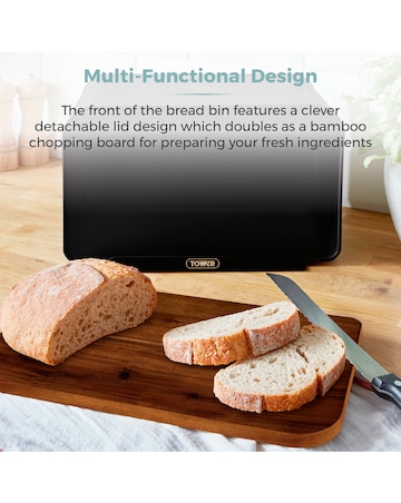 Tower Scandi 5 Piece Storage Set Black