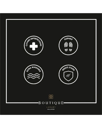 Boutique Breeze Texture Blue Shimmer Wallpaper